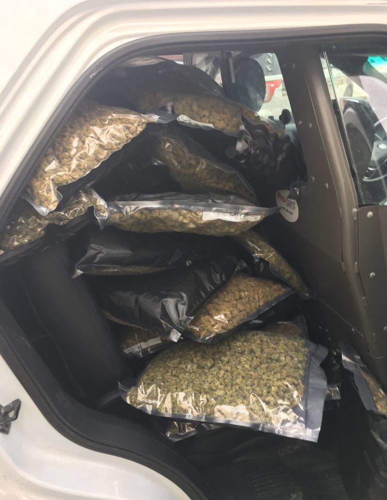 116 pounds of marijuana